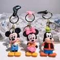 thumbnail image 2 of LLavero de Minnie Mouse de Disney, de silicona para bolso, accesorios para llavero de Daisy Duck, Mickey, llavero, colgante, accesorio, regalos de cumpleaños xuanjing unisex, 2 of 2
