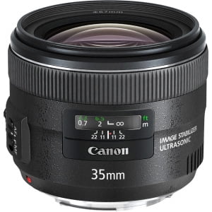 Canon 35mm Lens Adapter - Canon EF 35mm f/2 IS USM Lens