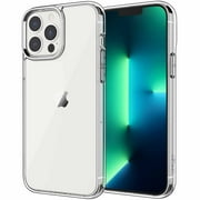 JETech Case Compatible with iPhone 13 Pro 6.1-Inch, Shockproof Phone Bumper Cover, Anti-Scratch Clear Back (HD Clear)