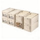 thumbnail image 1 of 8 cajas de almacenamiento plegables Bolsas organizadoras de ropa tipo cajón Cestas de almacenamiento de tela resistente Adecuadas para ropa, juguetes, libros y uso en dormitorios, 1 of 7