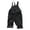 Black, variant on AWZXDE Kids Bib Pants Autumn Style Thickened Straight Denim Bib Pants Boy Clothes For Men And Women Comfortable 3Y 8Y Overalls Black