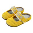thumbnail image 6 of Godom Slippers for Girls Cute Soft Anti-slip House Kids Girl Slipper for Indoor Outdoor Toddler/Little/Big Kid, 6 of 7