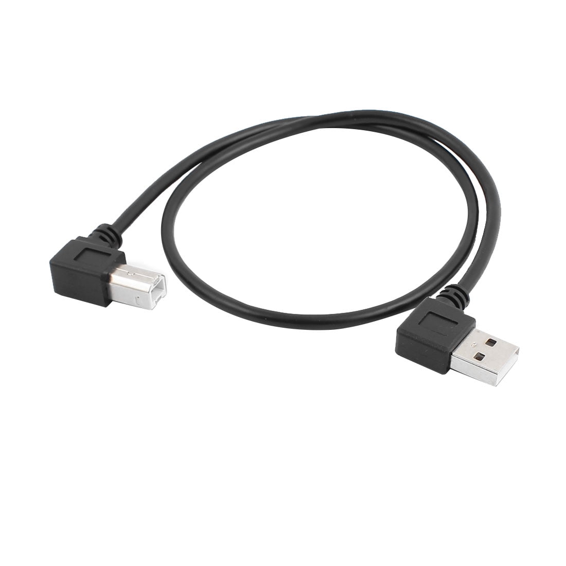 Usb A 2.0 right angle male to micro usb left angled 90 degree cable cord 50CM 