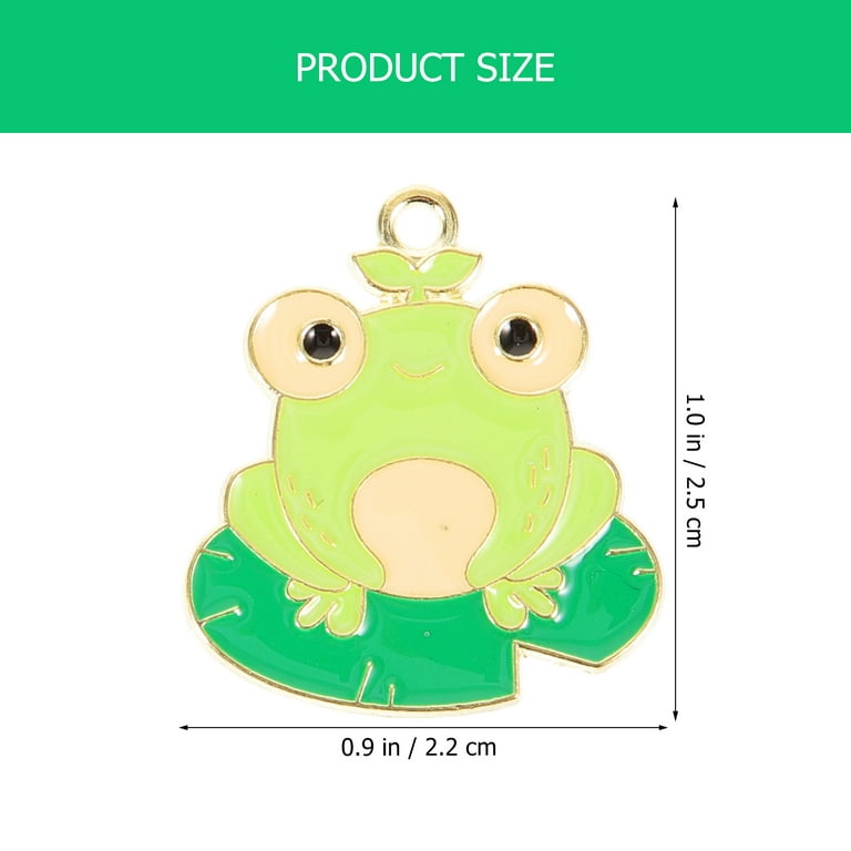 Frog Pendant Charms For Jewelry Making, Jewelry Charms For Diy Earrings  Necklace Bracelet - Temu