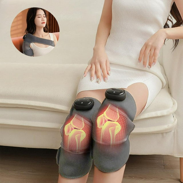 Feltree Knee Heating Pad USB Knee Warmer Men's Heated Knee and Shoulder Pads Women's Heated Knee Pads Pack Winter Warming Products Gifts 1pcs