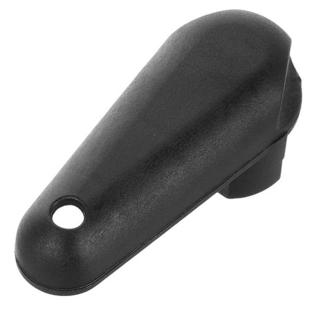 WASHWEPE 1Pcs ABS Compact Black Motorcycle Gas Cap Quick Release Wrench for Travel Maintenance