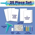 thumbnail image 3 of Creativity for Kids Squeegeez Magic Reveal Kit: Outer Space Kids Crafts for Boys Ages 7-12+, 3 of 8