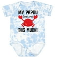 thumbnail image 3 of Inktastic My Papou Loves Me Boys or Girls Baby Bodysuit, 3 of 5