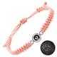 thumbnail image 5 of Pulsera Tejida Proyeccion de 100 Idiomas I You Pulseras para Mujer Hombre San Valentin Regalos de Cumpleaños para Novio Novia Esposa Pulseras a Juego para Parejas, 5 of 5