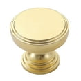 thumbnail image 2 of ZenCart Round Gold Knobs Single Hole Cabinet Drawer Pulls Aluminum Furniture Hardware Handle for Cupboard Wardrobe Vanity Closet Door, 2 of 7