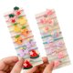 thumbnail image 2 of 20 lazos para el pelo para niñas, pequeños lazos para el pelo para niños, elásticos multicolores, coleteros elásticos, 2 of 7
