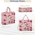 thumbnail image 6 of Corduroy Tote Bag for Women Shoulder Handbags Fashion Ladies Purses Satchel Messenger Bags Teddy Bear M, 6 of 8