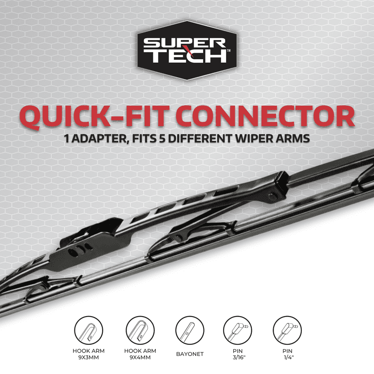 Super Tech 22" Conventional Wiper Blade, Universal photo 5