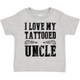 thumbnail image 3 of Inktastic I Love My Tattooed Uncle Boys Toddler T-Shirt, 3 of 5