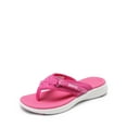 thumbnail image 1 of DREAM PAIRS Chanclas de moda para mujer Sandalias con soporte para el arco y amortiguación suave, 1 of 5