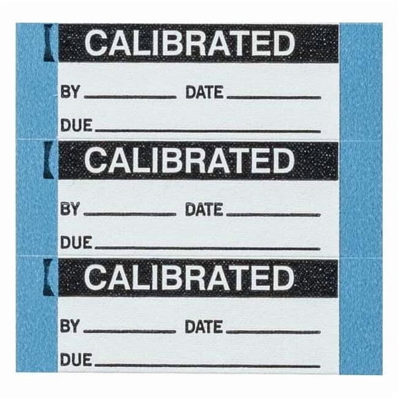 Brady Calibration Labels 0.625" H x 1.5",PK 25 WO-41-PK