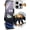 Bear Mountains, variant on for iPhone 16 Case, Dual Layer PC + Soft TPU Heavy Duty 2 in 1 Shockproof Protective Phone Case for iPhone 16 (6.1") 2024 Cute Pattern – Cute Penguin