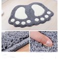 thumbnail image 3 of Alfombra de baño, Felpudo para Puerta, Alfombra de baño, Patas Lindas, Inodoro, baño, Ducha, Alfombra Antideslizante, Absorbente de Agua, Secado rápido, Lavable, Duradera, 40 cm x 60 cm (Gris), 3 of 7