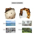 thumbnail image 7 of Logiee Cartoon Cheetah With Attitude Print Unisex Knit Beanie for Men Women Winter Hat,Beanies Skull Caps, 7 of 7
