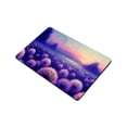 thumbnail image 3 of Creowell Purple Flowers Impressionism Landscape Diatom Mud Mat Non-Slip 24x16in, 3 of 5