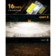 thumbnail image 2 of Paquete de 4 bombillas FAHREN 9005 9006 50000LM 6500 K, color blanco para todo terreno, 2 of 6