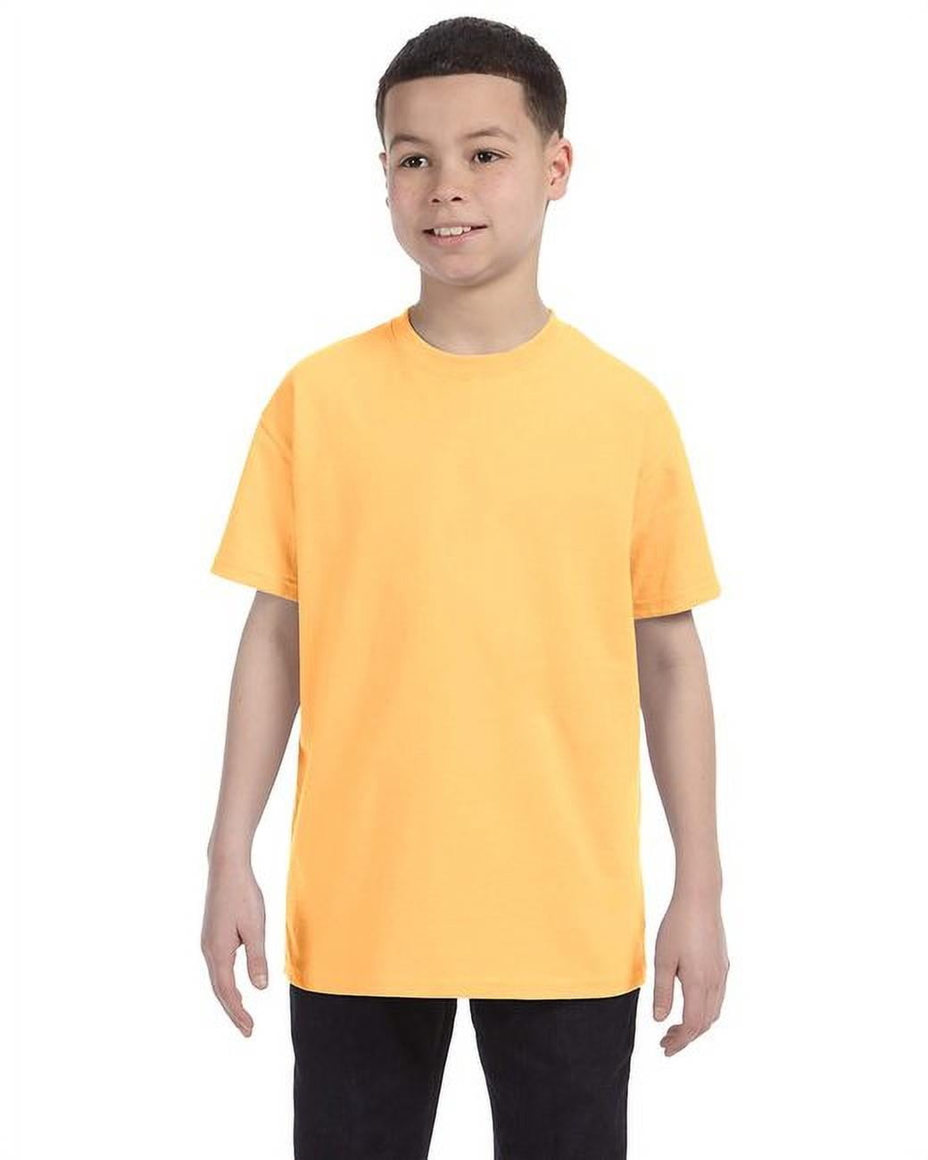 The Gildan Youth 53 oz T-Shirt - YELLOW 