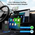 thumbnail image 2 of Adaptador Inalámbrico CarPlay 2 en 1 para Coche, con Conexión USB para Android Auto y IOS., 2 of 7