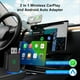thumbnail image 2 of Adaptador Inalámbrico CarPlay 2 en 1 para Coche, con Conexión USB para Android Auto y IOS., 2 of 7