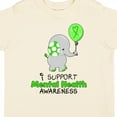 thumbnail image 4 of Inktastic I Support Mental Health Awareness Elephant and Balloon Boys or Girls Toddler T-Shirt, 4 of 5