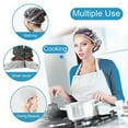 thumbnail image 4 of 100PCS Disposable Shower Caps, Clear Hair Cap Large Thick Waterproof Bath Caps for Women Men Kids Girls, Hotel Travel Portable Spa Salon Deep Conditioning Use (16.5"), 4 of 8