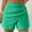 Green, variant on Summer Saving Clearance AXXD Beige Shapewear Shorts for Lady Summer Classic All Match Pleats Slim Button Short Trouser Pants Shorts Clearance Clothing Under $10