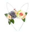 thumbnail image 1 of Diadema con orejas de conejo de Pascua perfecl Tocado amarillo, 1 of 8