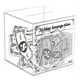 thumbnail image 1 of Inteprter Lata de dinero que no se puede abrir, caja de dinero acrílica para ahorros, Fondo de vacaciones, cajas de dinero para adultos Decoración del hogar 18*18*18cm, 1 of 4