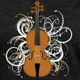 thumbnail image 3 of CafePress - Violin Swirls (For Dark Colo - Womens Football Shirt, 3 of 4