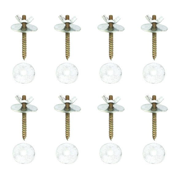 8 Sets of Screws and Nuts for Bird Stand Bird Cage Perch Screws Bird Perch Fixing Accessories
