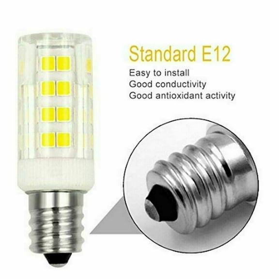 2 PACK - LED Light Bulb for Mosaic Turkish Lamp E12 LED Light Bulbs 3W = 30W Halogen