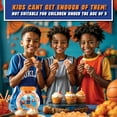 thumbnail image 2 of 30 Basketball Candy Gummy Balls with Orange Flavored Jelly Filling, Perfect as Basketball Party Favors or Basketball Goodie Bag Fillers, By 4YoreElves, 2 of 7