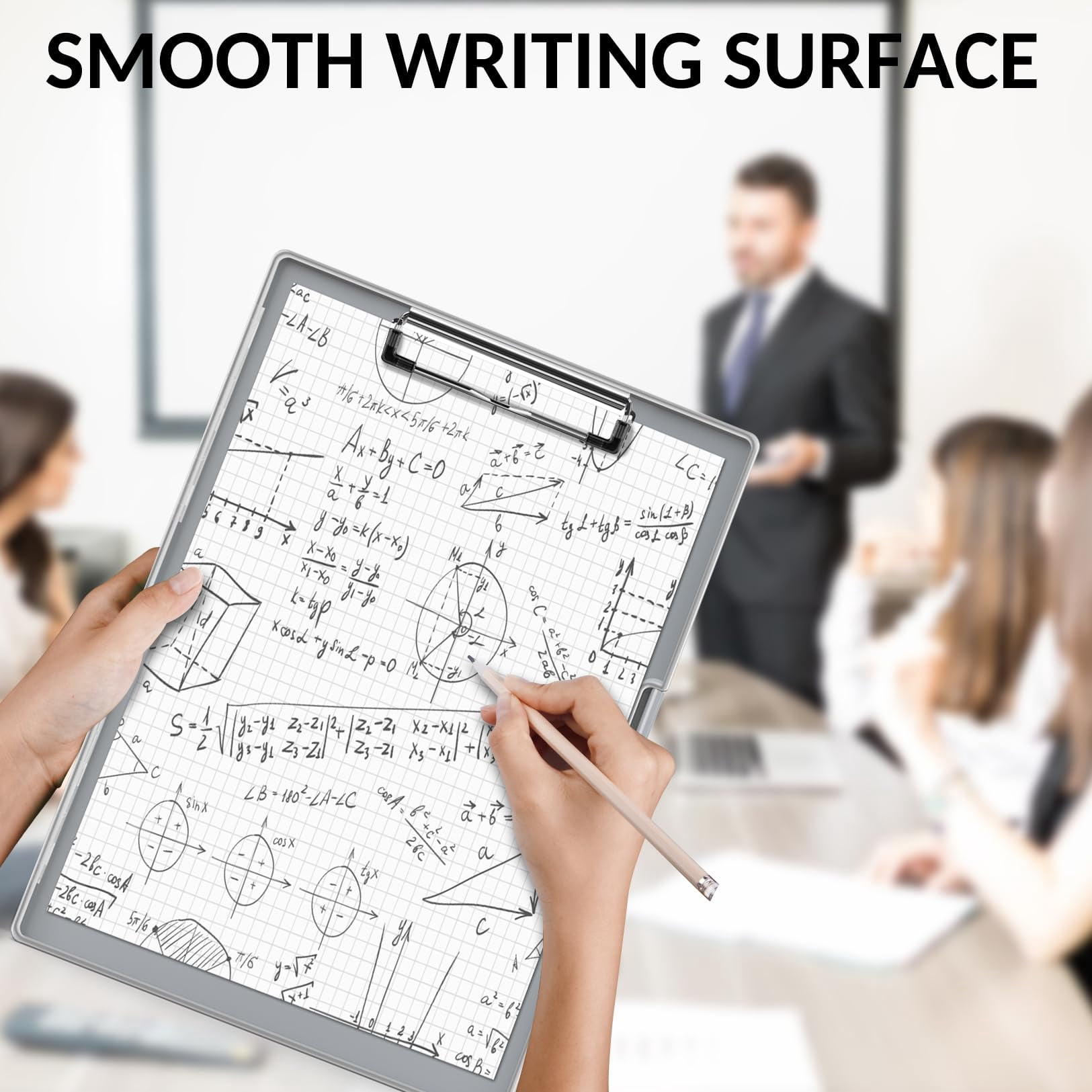 Clipboard With Storage  Heavy Duty Cleaview Clip Boards 8.5x11 Dual Dry Erase Plastic High Capacity Clipboards Folder For Teacher Nurse School & Office Supplies