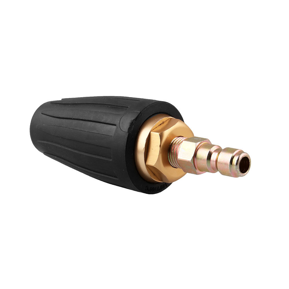 Pressure Washer Turbo Nozzle, 3000 PSI Rotating Turbo Nozzle with Quick Connect Plug, 3.0