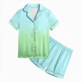 thumbnail image 2 of TOWED22 Girls Pajamas Set 2 Pcs Stretch Soft Pjs Loungewear Button-Down Sleepwear for kids,12-13 Y, 2 of 5