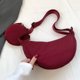 thumbnail image 1 of Monedero de axila para mujer, bolso bandolera de Color sólido, bolso informal de nailon suave para mujeres y niñas, 1 of 5