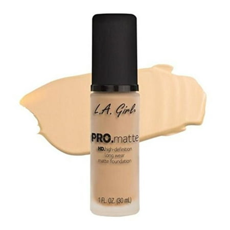 Mac Makeup Pro Long Wear LA Girl PRO.mattte HD.high-definition long wear matte foundation (GLM671 Ivory), With a soft and suede-like finish, PRO.matte Foundation will have you covered and.., By LA Girl Cosmetics ()