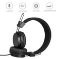 thumbnail image 2 of GLUAAE Child Casual Listening Foldability Portability Over-Ear Headphones, Black, 2 of 7