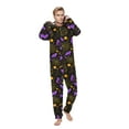 thumbnail image 2 of WXLWZYWL Family Halloween Pajamas Matching Sets Halloween Costumes 2024 Family Halloween Pumpkin Spider Bat Ghost Printed Pajamas Funny Zipper Hooded Jumpsuit Pjs Matching Onesie, 2 of 5