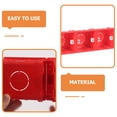 thumbnail image 3 of BRIGHTFUFU 4Pcs Plastic Concealed Box Easy to Install Durable Socket Box for Home, 3 of 7
