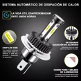 thumbnail image 4 of 2 Faro Led Moto H4 9003 Hb2 Cob Luz Alta Y Baja Foco 6000k, 4 of 8