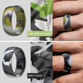 thumbnail image 4 of shiyou-Silicone Wedding Rings for Men - Breathable Step Edge - Mixed, 9.5-10 (19.8mm), Silicone, 4 of 4