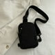 thumbnail image 5 of Bolso Pecho Multifuncional Poliéster Mini Mochila Cruzada, 19.5x13.5x5cm, Correa Ajustable, Ligero para Viajes al Aire Libre y Desplazamientos, Blanco Caqui Naranja., 5 of 9
