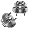 thumbnail image 3 of Detroit Axle - Front Wheel Hub & Bearing Assembly Outer Tie Rods Sway Bars for 1998 1999 Dodge Ram 1500 4WD w/ ABS, 3 of 7