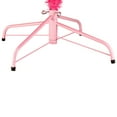 thumbnail image 6 of Northlight Pre-Lit Artificial Tinsel Christmas Tree - 7' - Pink - Clear Lights, 6 of 6